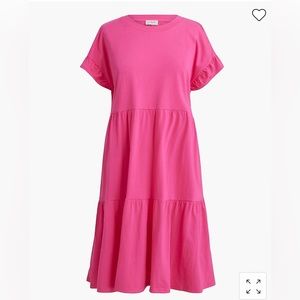 J. Crew Factory Tiered Tshirt Dress